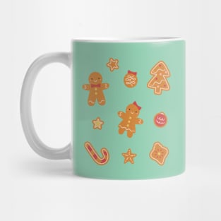 Cute Christmas Cookies Collection Mug